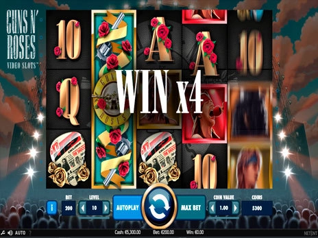 casino screen of symbols
