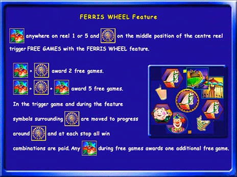 casino screen of symbols