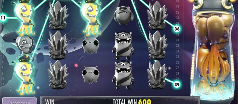 casino screen of symbols